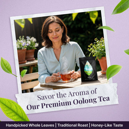 Organic Honey Scented Oolong Loose Leaf