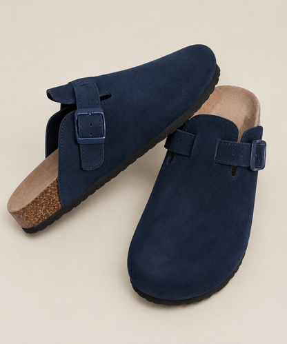 Premium Genuine Suede Clogs