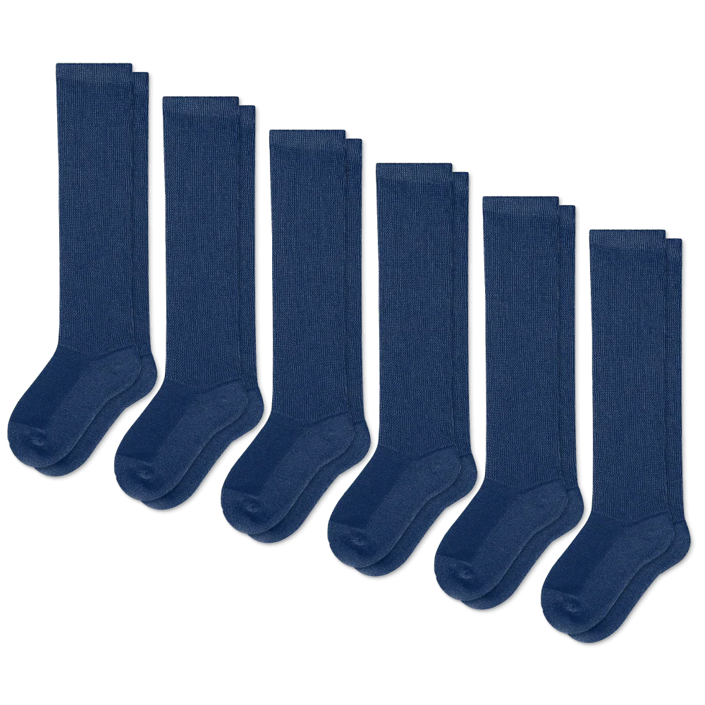 ComfortFlex™Socks - Navy Blue