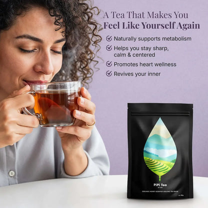 Organic Honey Scented Oolong Tea Bags
